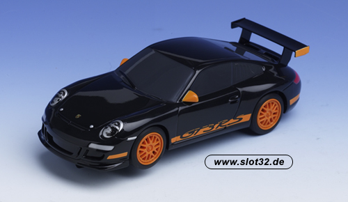 SCALEXTRIC Porsche 997 DRIFT black windows 360